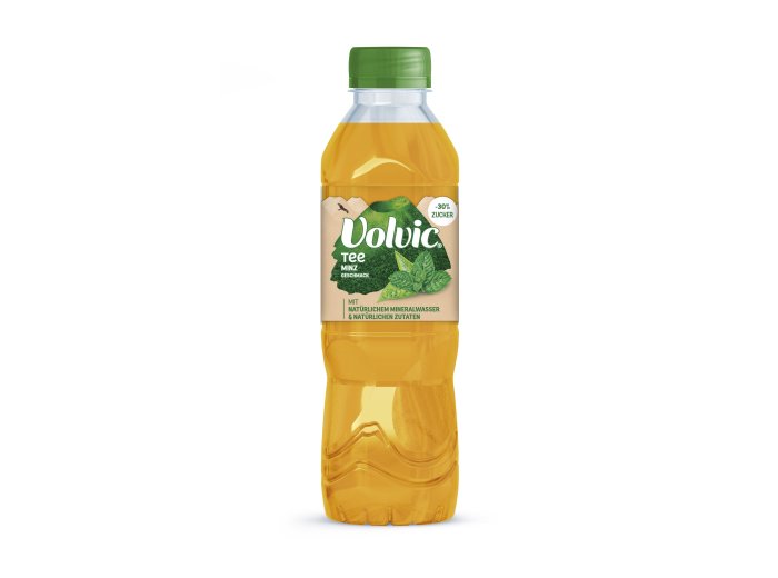 Volvic Thé vert 6-Pk 5dl Grüntee/Pfefferminz PET 50cl CAx24