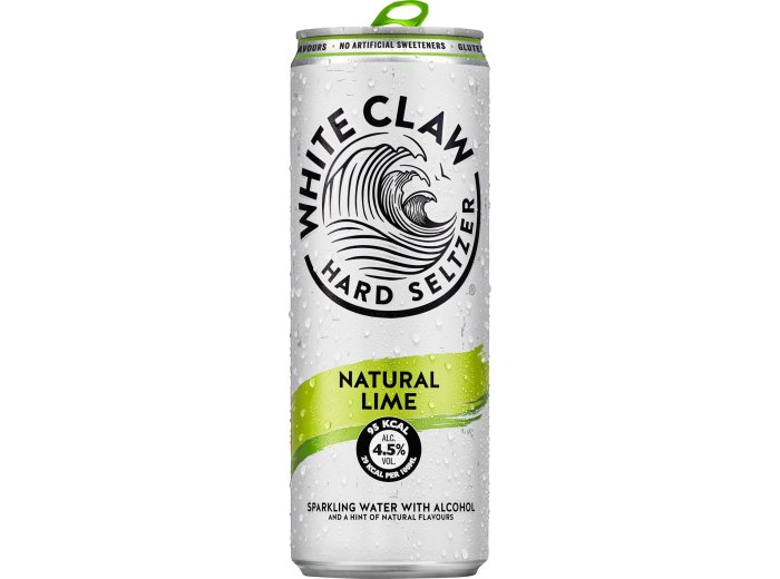 White Claw Lime -T- Hard Seltzer 33 cl Dose 33cl CAx12