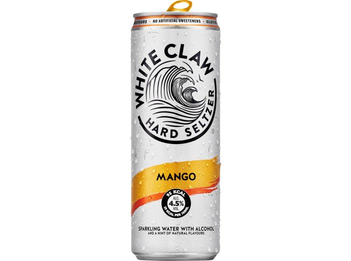 White Claw Mango -T- Hard Seltzer 33 cl Dose 33cl CAx12