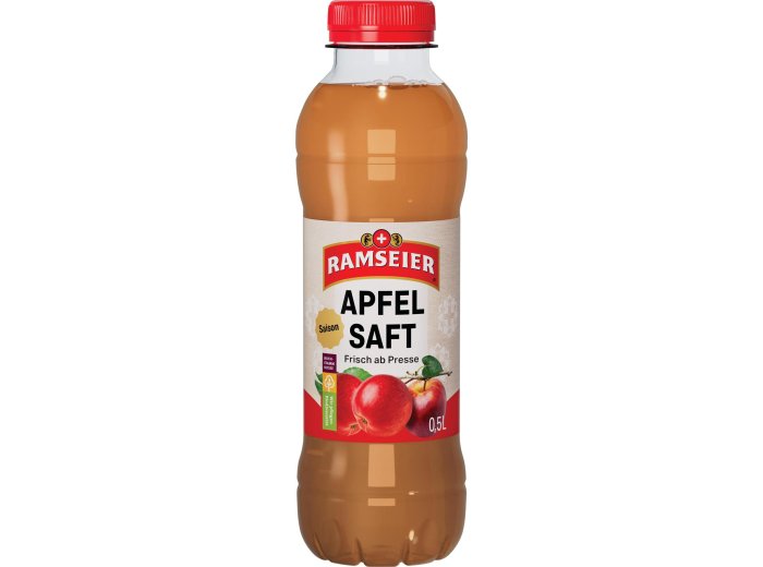 Ramseier Apfelsaft frisch ab Presse 4x6 Pet -T- 50cl CAx24