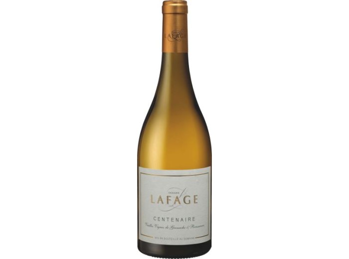 Domaine Lafage Blanc -T- Centenaire Côtes Catalanes IGP 75cl CAx6