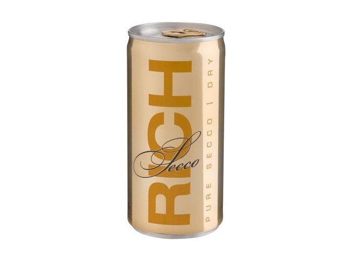 Rich Secco Dosen -T- Vino Frizzante Bianco Dry 20cl CAx12