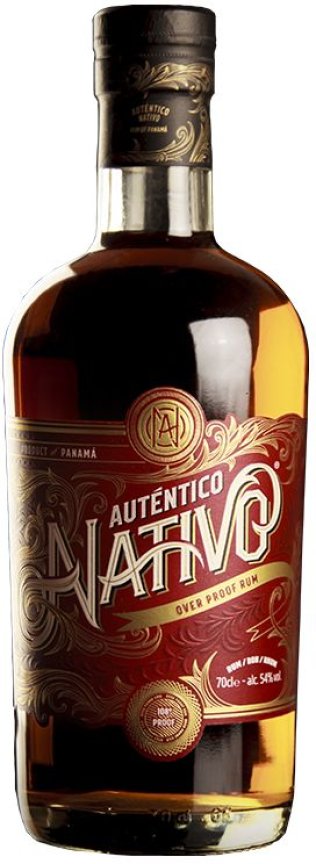 Autentico Nativo Rum Overproof 70cl CAx6