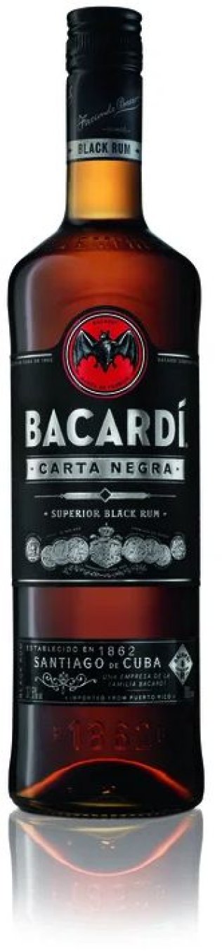 Bacardi Rum Negra 70cl CAx6