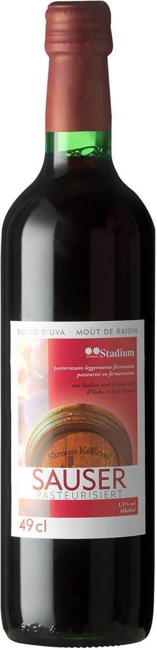Sauser Past.1,5% Zweist -T- Vini-Harassen 49cl VIx15