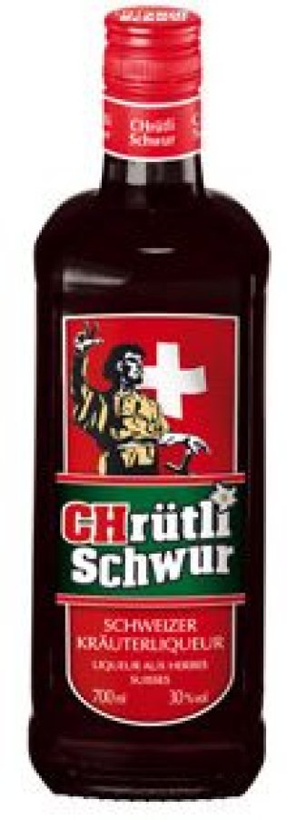 Chrütli Schwur -T- Schweizer Kräuterliqueur 70cl CAx6