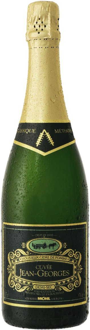 Möhl Cuvée Jean Georges Mousseux Cidre de pomme 70cl CAx6