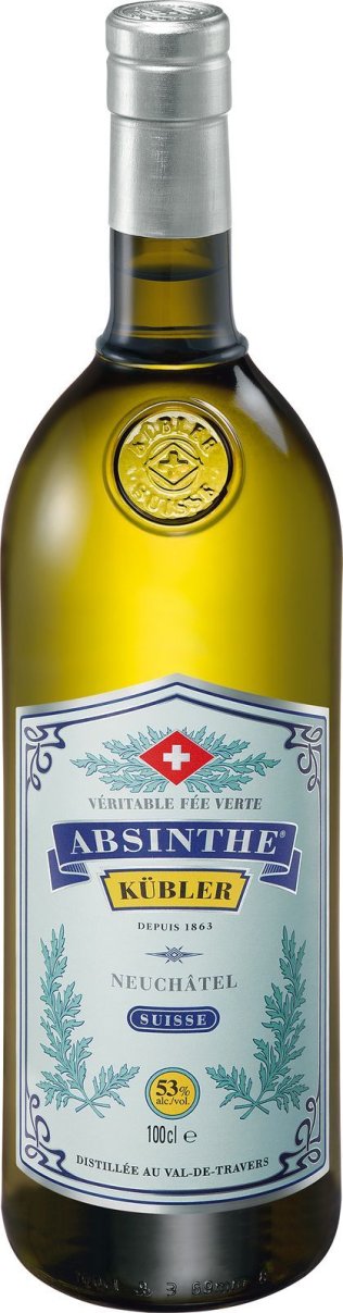 Absinthe Kübler Véritable Fée Verte 100cl CAx6