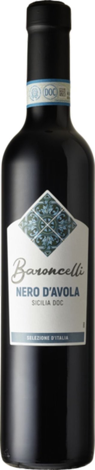 Baroncelli Nero d'Avola DOC Selezione Isole 50cl CAx6