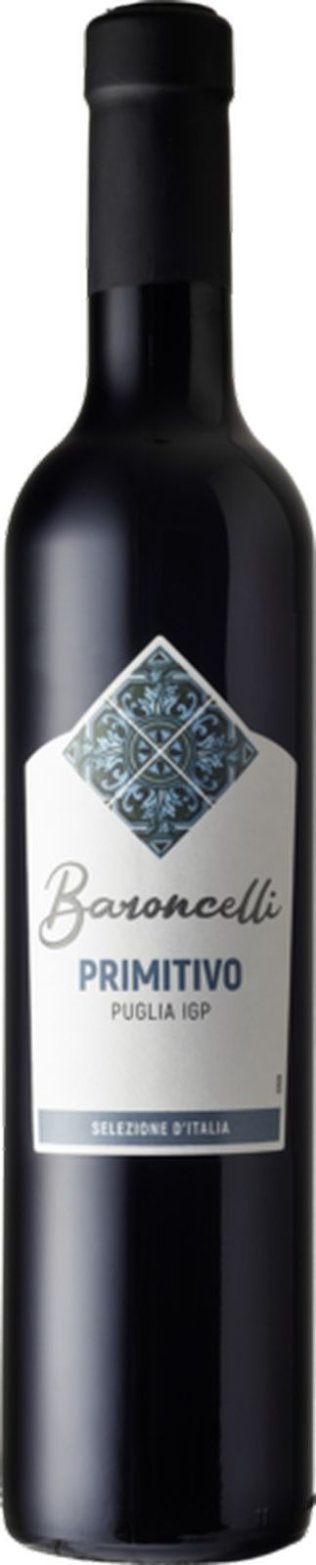 Baroncelli Primitivo Salento IGP Selezione Sud 50cl CAx6