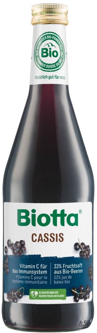 Biotta Cassis Bio 50cl CAx6