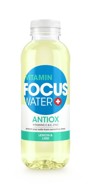 Focuswater ANTIOX Lemon & Ginger PET 50cl CAx12