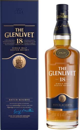 Glenlivet 18 Years Single Malt 70cl CAx6