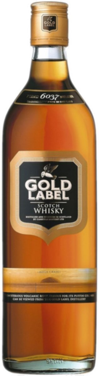Gold Label Blended Scotch Whisky 70cl CAx6