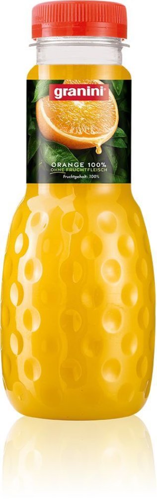 Granini reiner Orange Pet ohne Fruchtfleisch 33cl CAx24