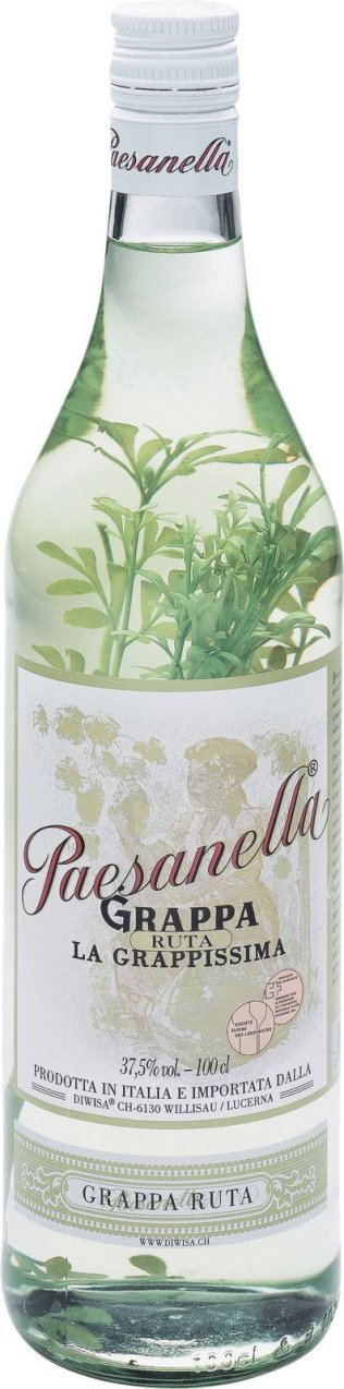 Grappa Erba Ruta Paesanella 100cl CAx6