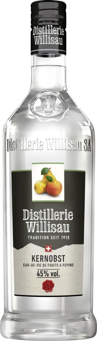 Kernobst 45% Distillerie Willisauer 100cl CAx6