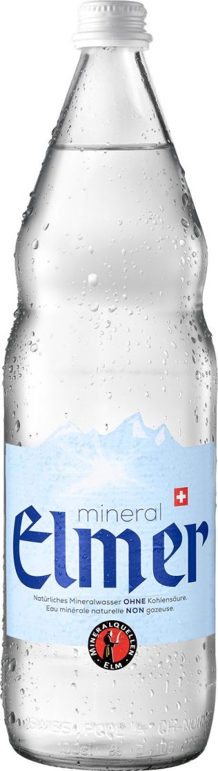Mineral Elmer o.K. -T- weisser Deckel 100cl HAx12