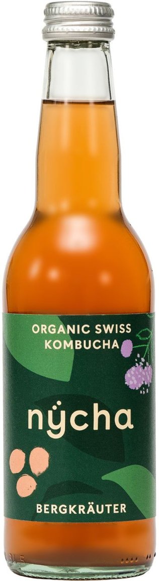 NYCHA Kombucha Bergkräuter 33cl EW Alpines Herbs BIO 33cl CAx24