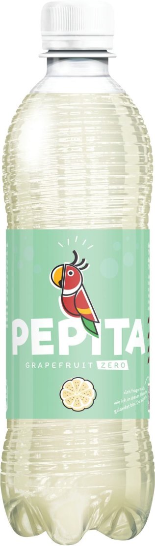 Pepita Grape ZERO Pet 5dl 50cl CAx24