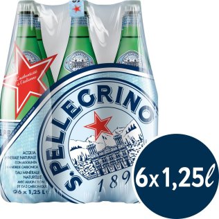 San Pellegrino Pet 1,25l 125cl CAx6