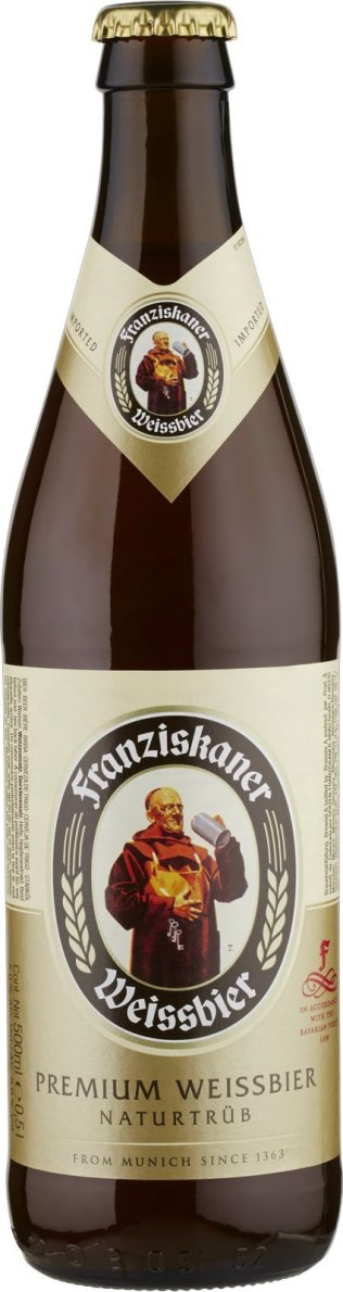 Franziskaner Hefe-Weissbier MW 50cl HAx20