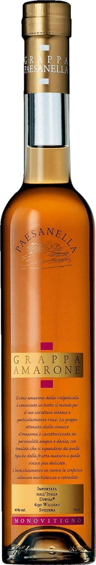Grappa Paesanella Amarone Barrique 50cl CAx6