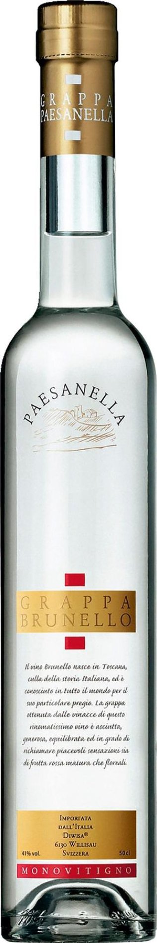 Grappa Paesanella Brunello 50cl CAx6
