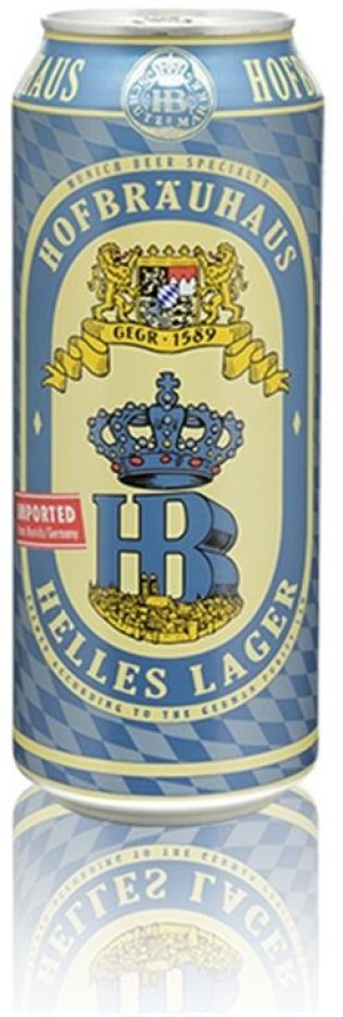 Hofbräuhaus helles Lager Dose 4-Pack-T- 50cl CAx24