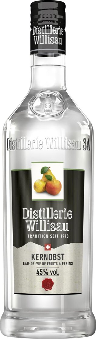 Kernobst 45% Distillerie Willisauer 100cl CAx6