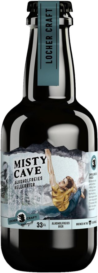 Locher Craft Bier Misty Cave alkoholfrei -T- 33cl HAx10
