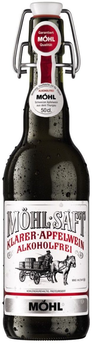 Möhl Apfelw.klar alkoholfrei Bügel 50cl HAx15