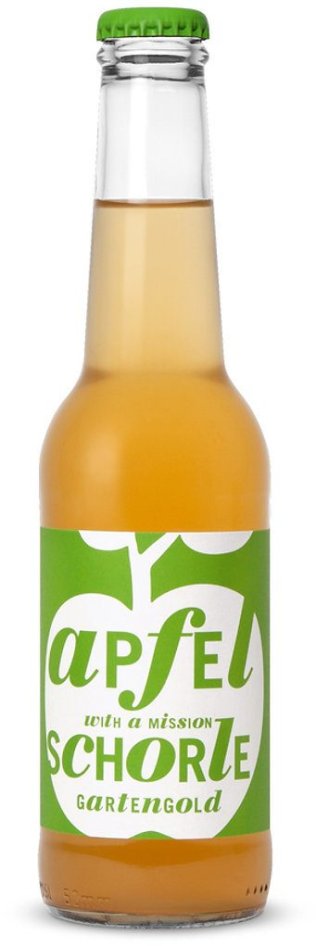 Gartengold Apfelschorle EW -T- 27.5cl CAx24
