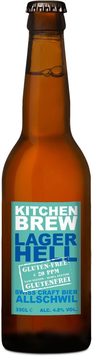 Kitchen Brew Lager glutenfrei Flasche EW 33cl CAx24