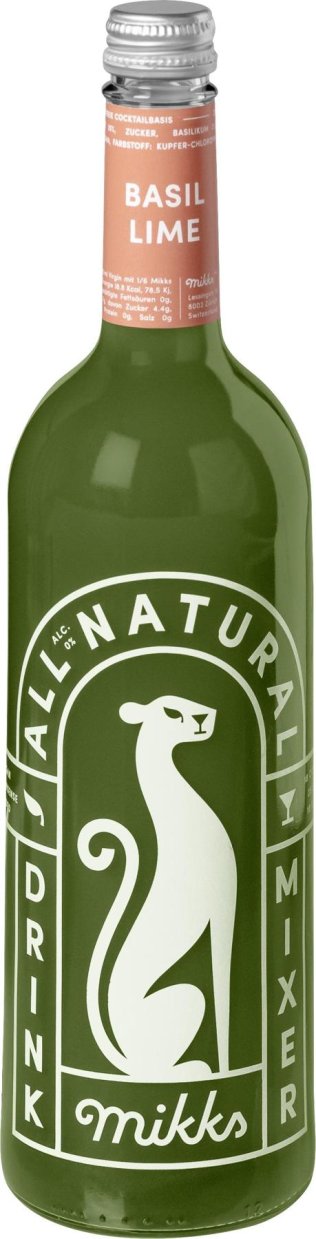 Mikks Basil Lime 75cl CAx6