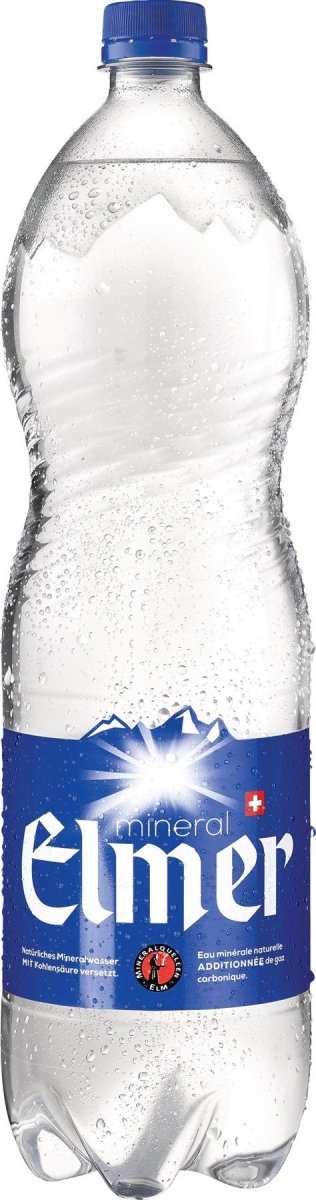 Mineral blau Elmer 1,5Pet mit CO2-T- 150cl HAx6