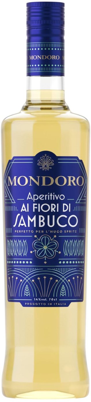 Mondoro Aperitivo Elderflower / Holunderblüte 70cl CAx6