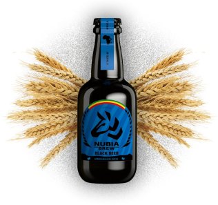 Nubia Brew Black Bier Mini-Harass -T- 33cl HAx10