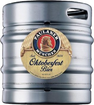 Paulaner Oktoberfest Bier Fass -T- 100cl FAx30