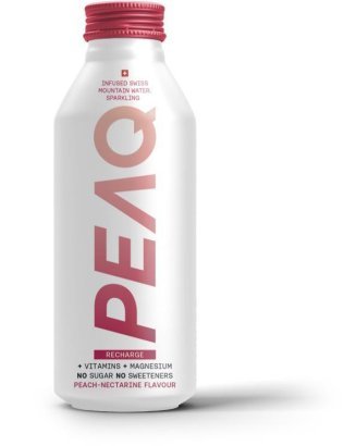 PEAQ Peach-Nectarine Recharge Alu Fl. 4,73 dl -T- 47cl CAx12