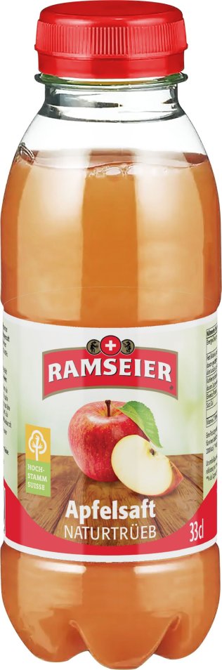 Ramseier Apfelsaft naturtrüb Hochstamm 4x6 Pet 33cl -T- 33cl CAx24