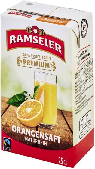 Ramseier Orangensaft Tetra 25cl CAx27