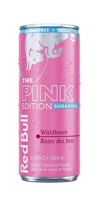 Red Bull Pink Edition Waldbeere zuckerfrei -T- 25cl CAx24