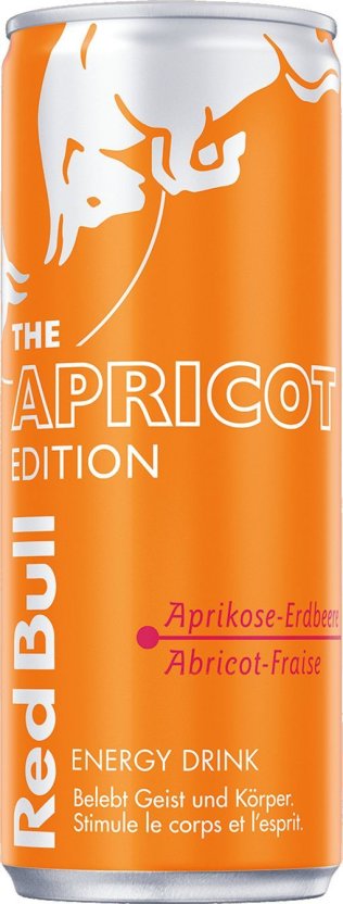 Red Bull THE Apricot Edition Aprikose Erdbeere 25cl CAx24