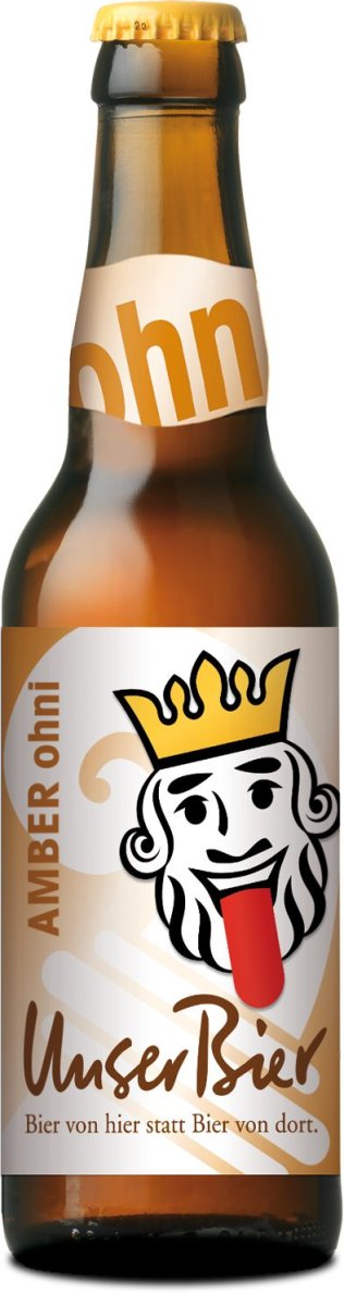 Unser Bier Amber OHNI Mini-Har. 33cl HAx10