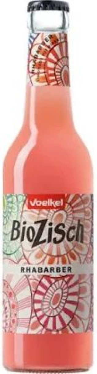 Voelkel BioZisch Rhabarber 33cl HAx12
