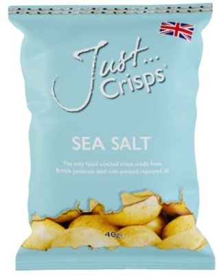 Just Crisps Sea Salt 100% British Crisps CAx24