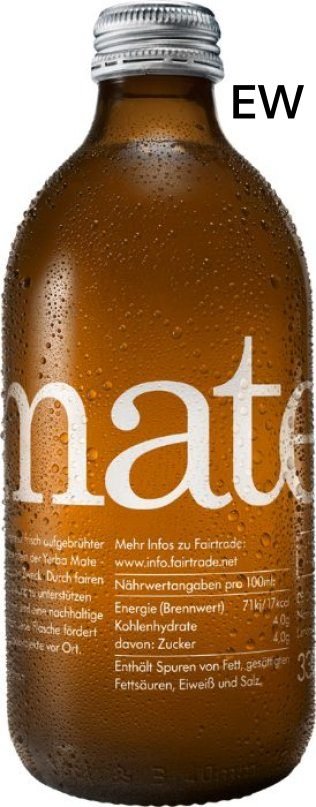 ChariTea Mate Bio EW #NEU 33cl CAx24