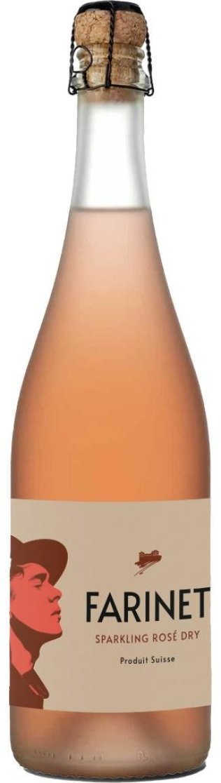 Farinet Brut Rosé-T- Schaumwein VdP Albert Mathier 75cl CAx6