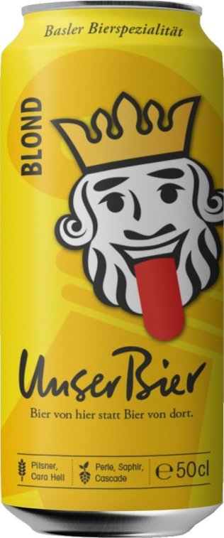Unser Bier Blond DOSE 4x6-Pk -T- 50cl CAx24